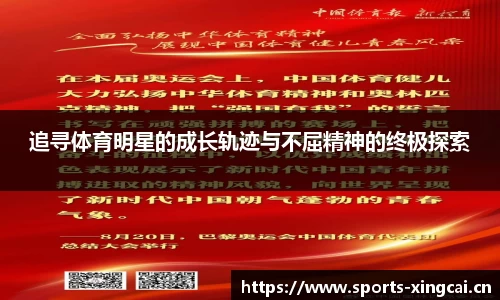 追寻体育明星的成长轨迹与不屈精神的终极探索